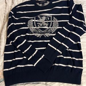 Mens Tommy Hilfiger Striped Sweater Size Large